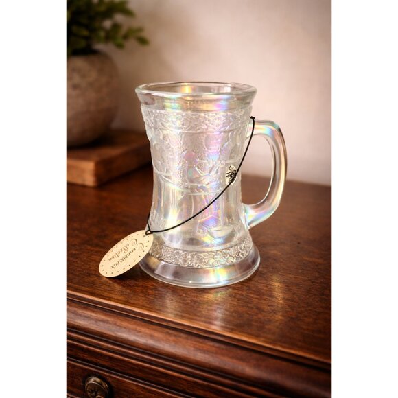 Fenton Other - Fenton Carnival Glass Blacksmith glass blower Mug Tankard  29/1500 Ltd Ed
